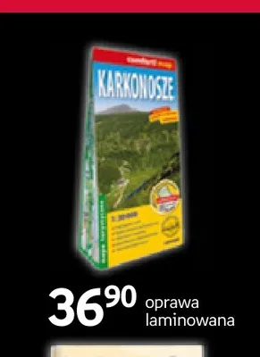 Mapa Karkonosze oprawa laminowana promocja w Empik