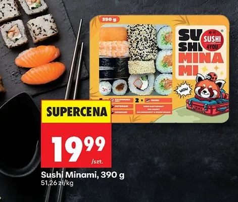 Sushi Minami promocja w Biedronka