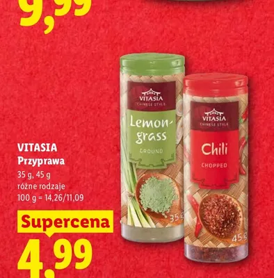 Przyprawa Chili Vitasia promocja w Lidl