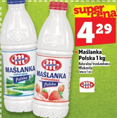 Maślanka Polska promocja w TOPAZ