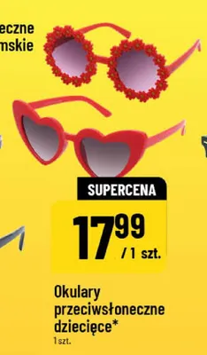 Okulary przeciwsłoneczne dziecięce promocja w POLOmarket