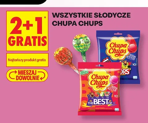 Słodycze Chupa Chups promocja w Biedronka