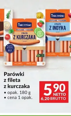 Parówki z fileta z kurczaka Tarczyński promocja w Makro