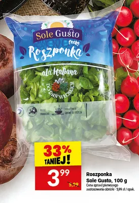 Roszponka Sole Gusto promocja w Twój Market