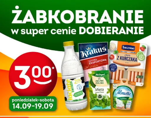 Mleko Łaciate Świeże 2% promocja w Żabka