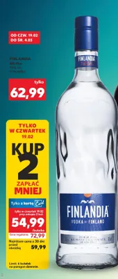Wódka 1 l promocja w Kaufland