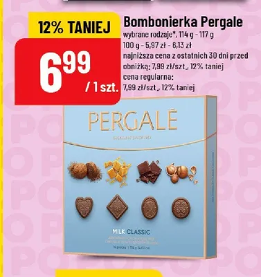 Bombonierka Pergale Milk Classic promocja w POLOmarket