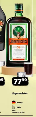 Likier Jägermeister promocja w Netto