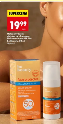 Serum do twarzy z kwasem hialuronowym Be beauty care promocja w Biedronka