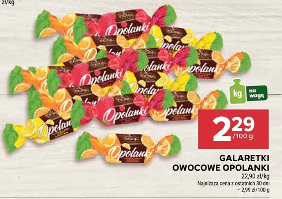 Galaretki owocowe Opolanki promocja w Stokrotka