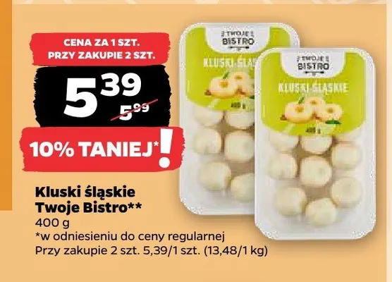 Kluski śląskie Twoje Bistro promocja w Netto
