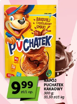 Napój kakaowy Puchatek promocja w Euro Sklep