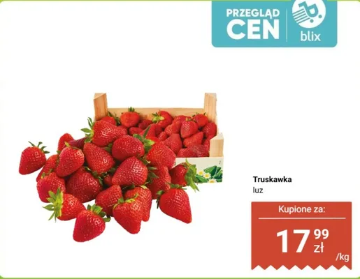 Truskawka promocja w Dino