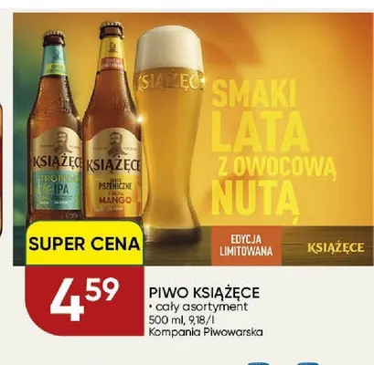 Piwo Książęce Pszeniczne promocja w Chata Polska