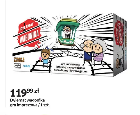 Gra imprezowa Dylemat wagonika promocja w Empik