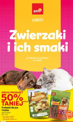 Przekąski dla psa Friskies Funtastix promocja w POLOmarket
