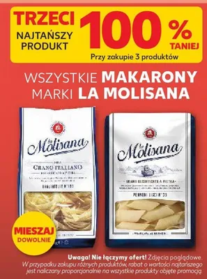 Makaron wszystkie rodzaje promocja w Kaufland