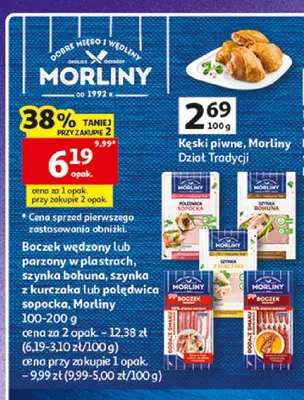 Szynka z kurczaka Morliny promocja w Auchan