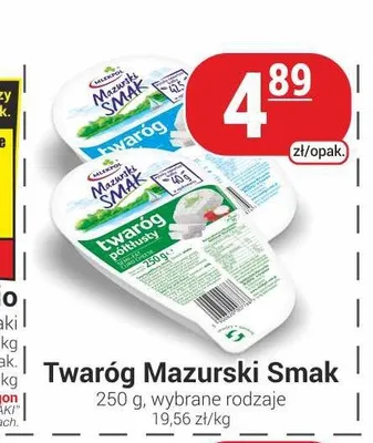 Twaróg Mazurski Smak promocja w Delikatesy Sezam