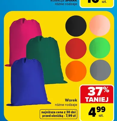 Worek promocja w Carrefour