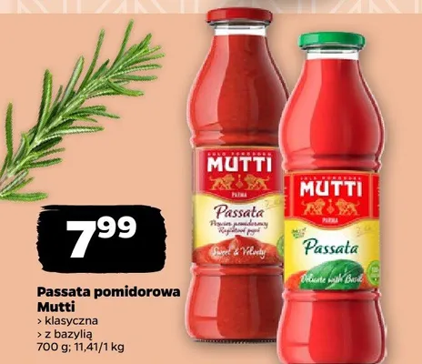 Passata pomidorowa klasyczna promocja w Netto