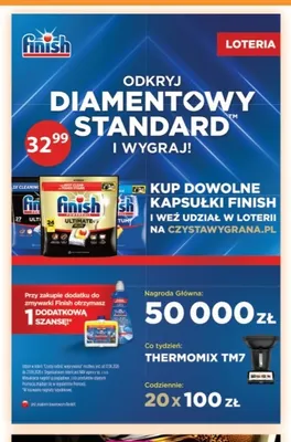 Kapsułki do zmywarki Finish promocja w Drogerie Laboo