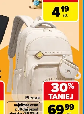 Plecak Capybara promocja w Carrefour