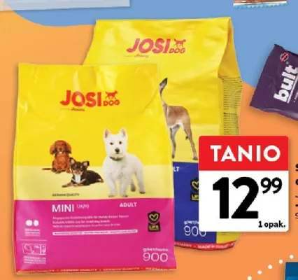 Sucha karma dla psa JosiDog promocja w Intermarche