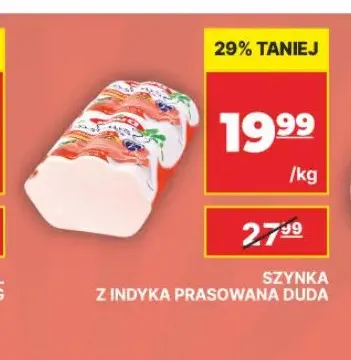 Szynka z indyka prasowana Duda promocja w API Market
