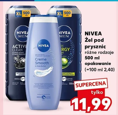 Żel pod prysznic różne rodzaje promocja w Kaufland