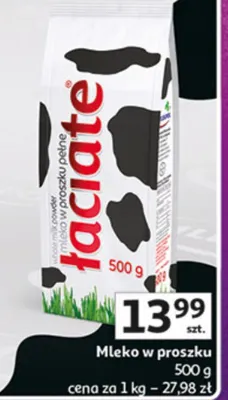 Mleko w proszku promocja w Auchan