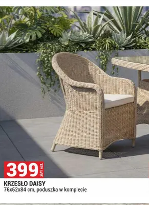 Krzesło Daisy 76x62x84cm promocja w Merkury Market