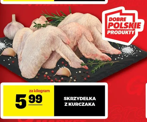 Skrzydełka z kurczaka promocja w Gram Market