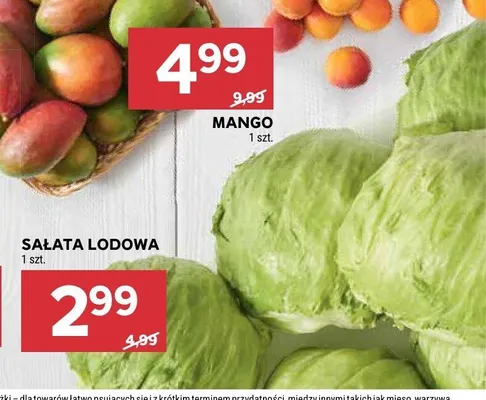 Sałata lodowa promocja w Stokrotka