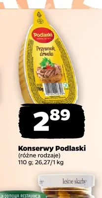 Konserwa Podlaski Przysmak drwala promocja w Netto