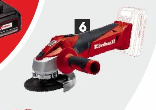 Szlifierka kątowa Einhell TC-AG 18/115 Li-Solo 18V promocja w Merkury Market