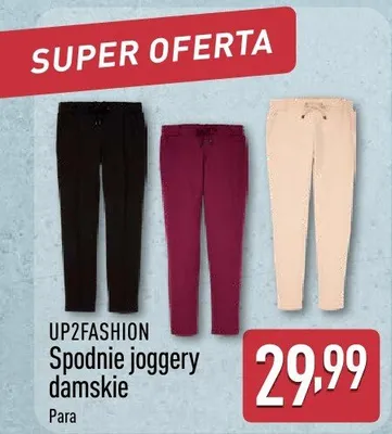 Spodnie joggery damskie promocja w Aldi
