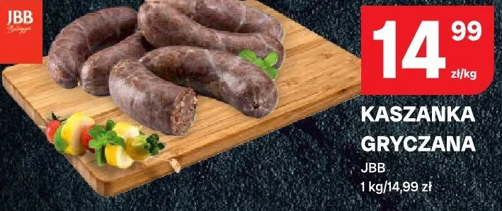 Kaszanka gryczana promocja w Chorten