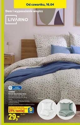 Pościel dwustronna z kory 160x200 cm + 2x 70x80 cm promocja w Lidl