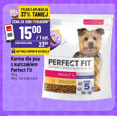 Karma dla psa z kurczakiem Perfect Fit promocja w POLOmarket
