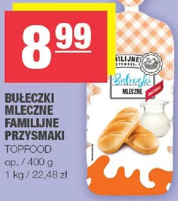 Bułeczki mleczne Familijne przysmaki promocja w SPAR