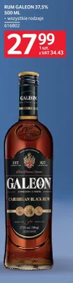 Rum Galeon 37,5% wszystkie rodzaje 616802 promocja w Selgros