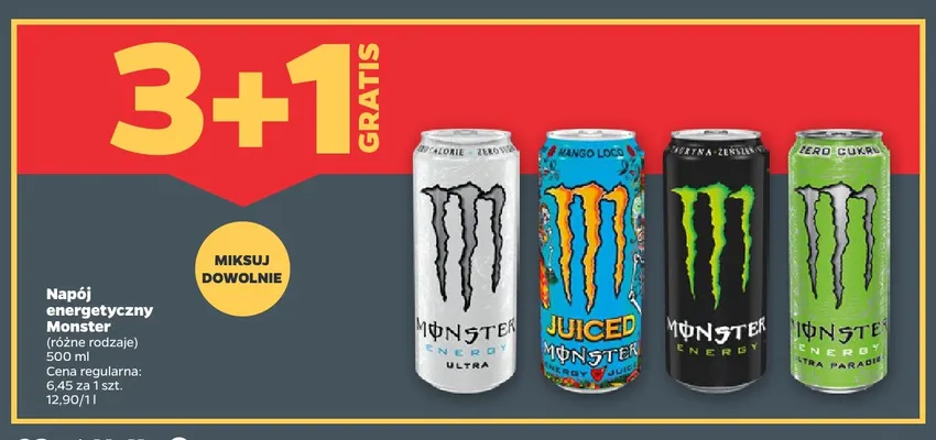 Napój energetyczny Delito promocja w Netto