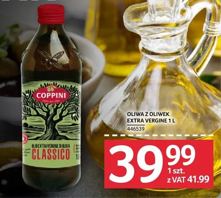 Oliwa z oliwek Extra Vergine 1 L Coppini promocja w Selgros