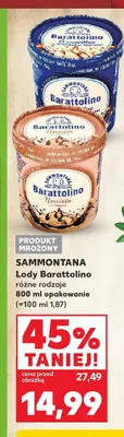Lody Sammontana Barattolino promocja w Kaufland