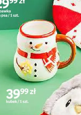 Kubek bałwanek Santa's Factory promocja w Empik