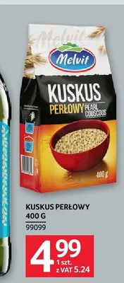 Kuskus perłowy MELVIT promocja w Selgros