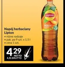 Napój herbaciany Lipton promocja w Makro