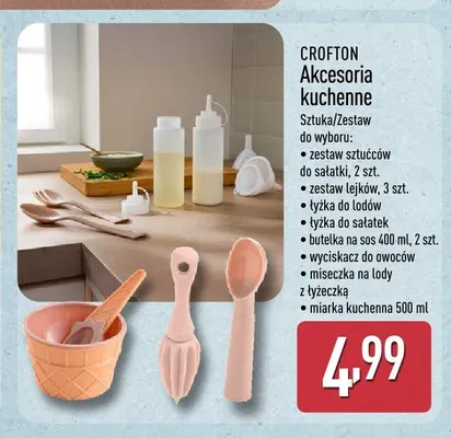 Zestaw lejków Crofton 3-pak promocja w Aldi