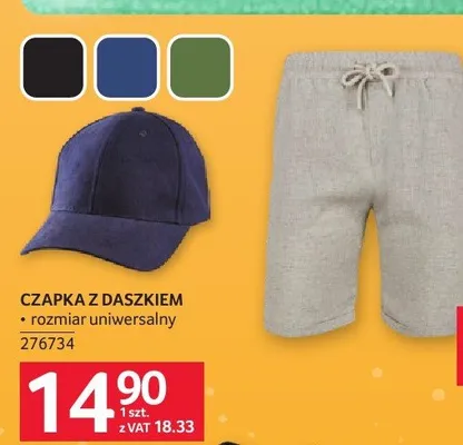 Czapka z daszkiem promocja w Selgros